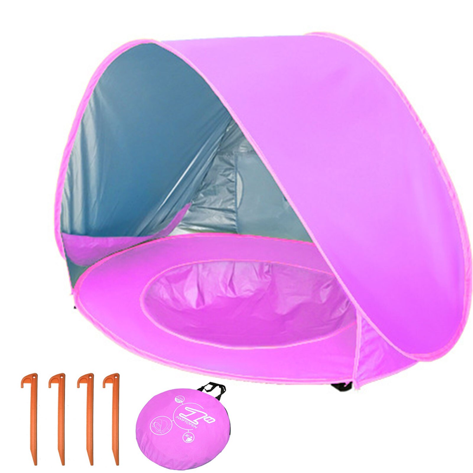 Cheap Goat Tents Waterproof Baby Beach Tent Pop Up Portable Shade Pool UV Protection Sun Shelter for Infant Kid Outdoor Camping Sunshade Beach   